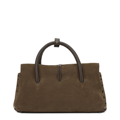 MAYFEYR - Zanellato - Dotta Medium Handbag - DOTTAJONESNABUKS0691200070000Z1164