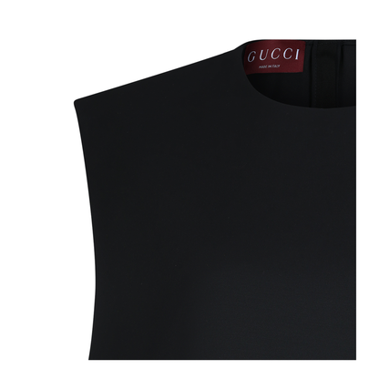 Two-Tone Cady Dress