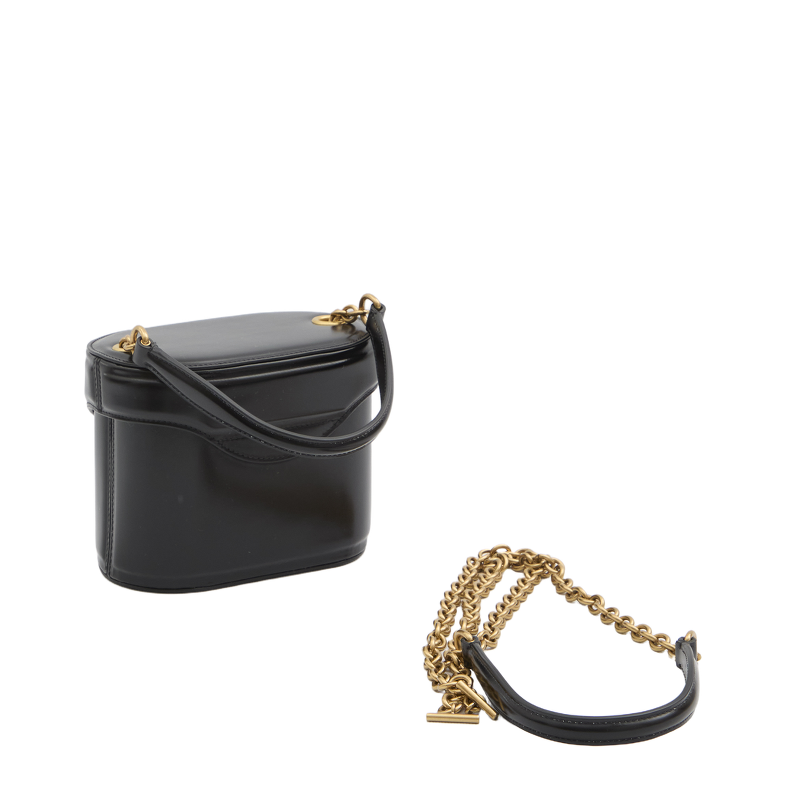 Vain Leather Vanity Bag