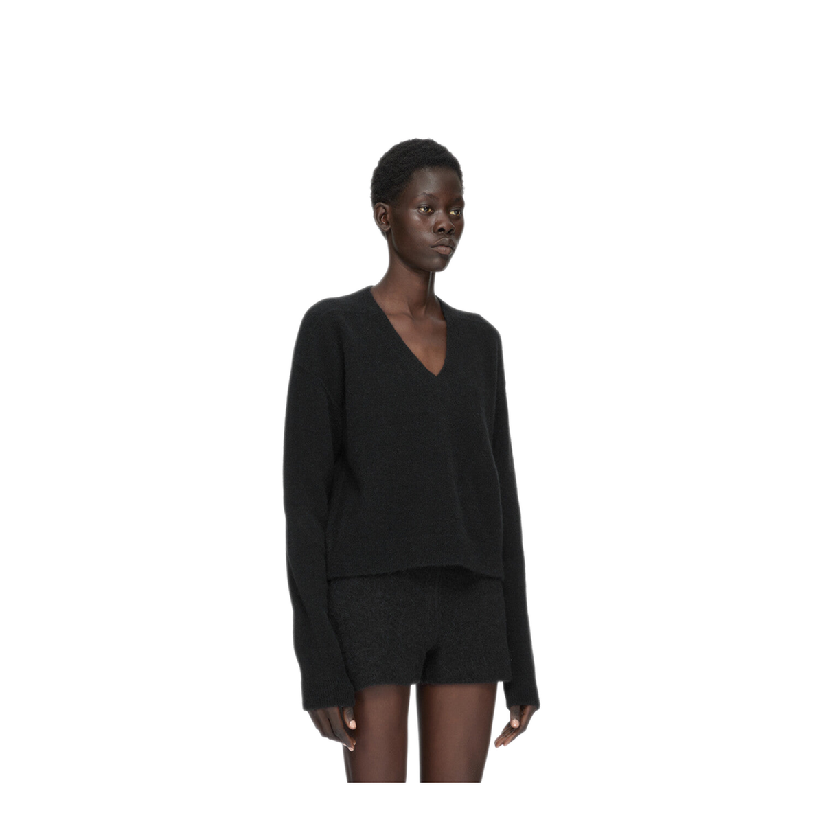 MAYFEYR - Rick Owens - V Neck Sweater - RP02F5650KWP09