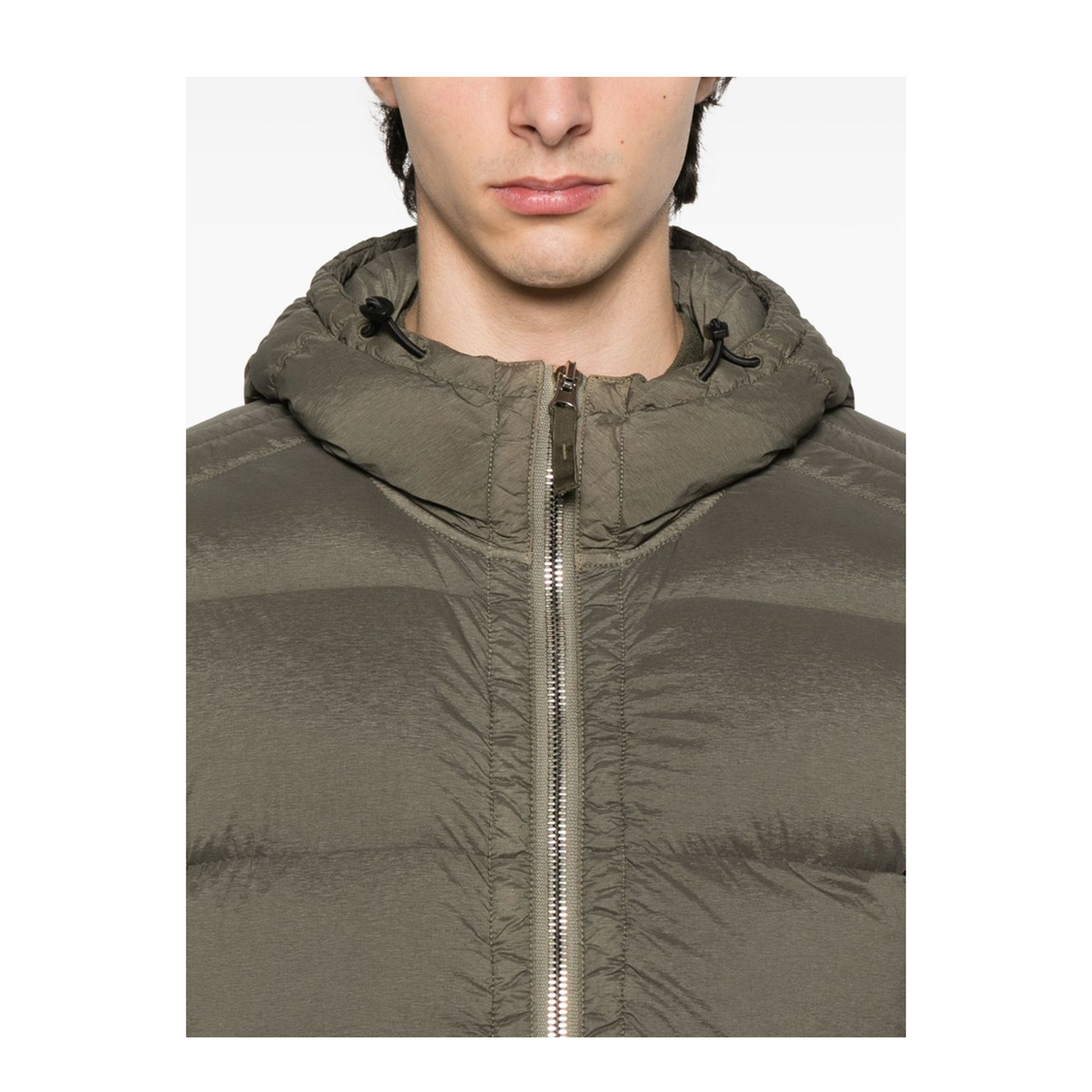 Seamless Tunnel Nylon Down Jacket