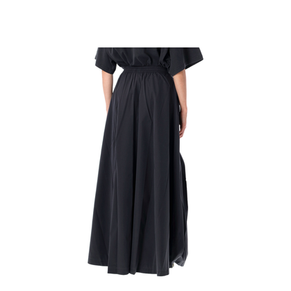 Tracksuit Skirt Long Skirt Black