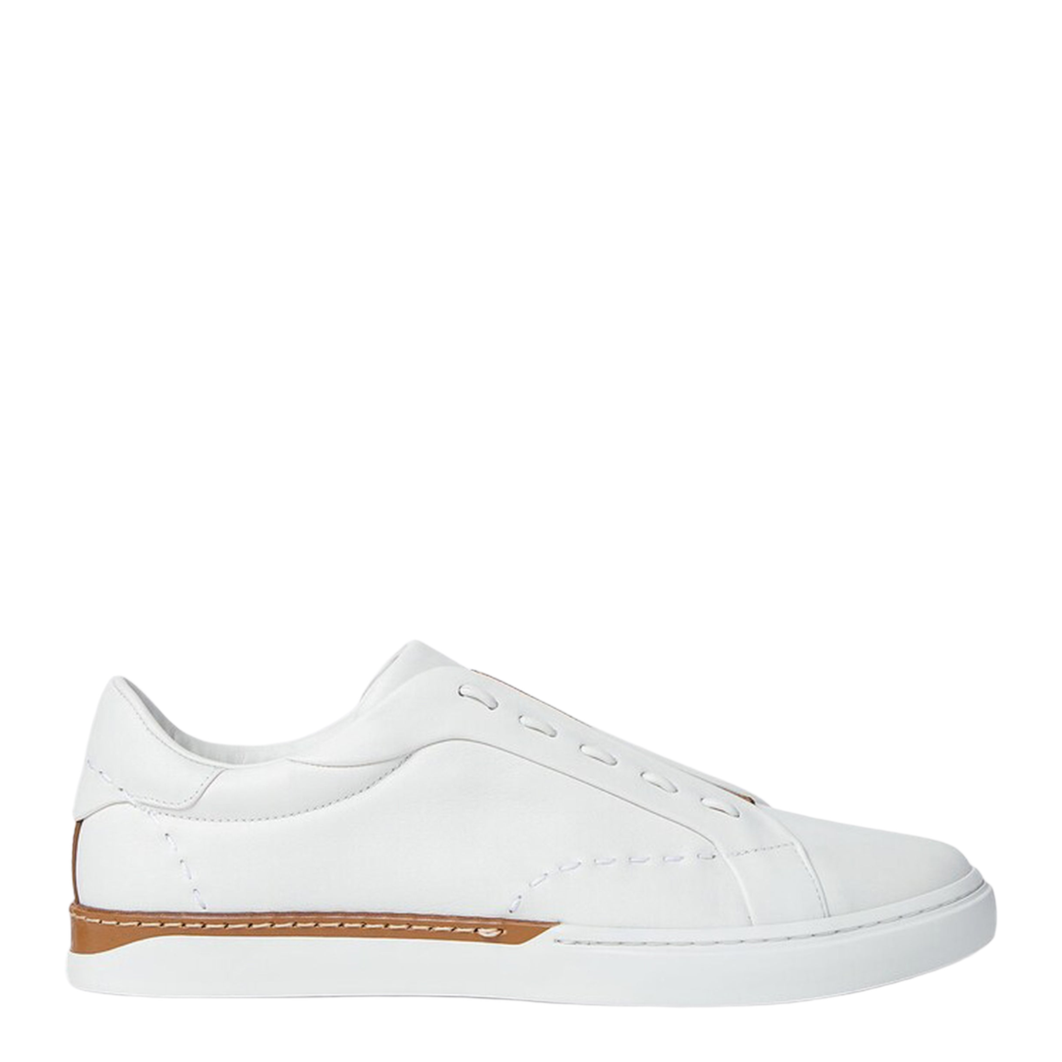 MAYFEYR - Fendi - City Low-Top Sneakers In White Leather - 7E1937A2C9F1XIF