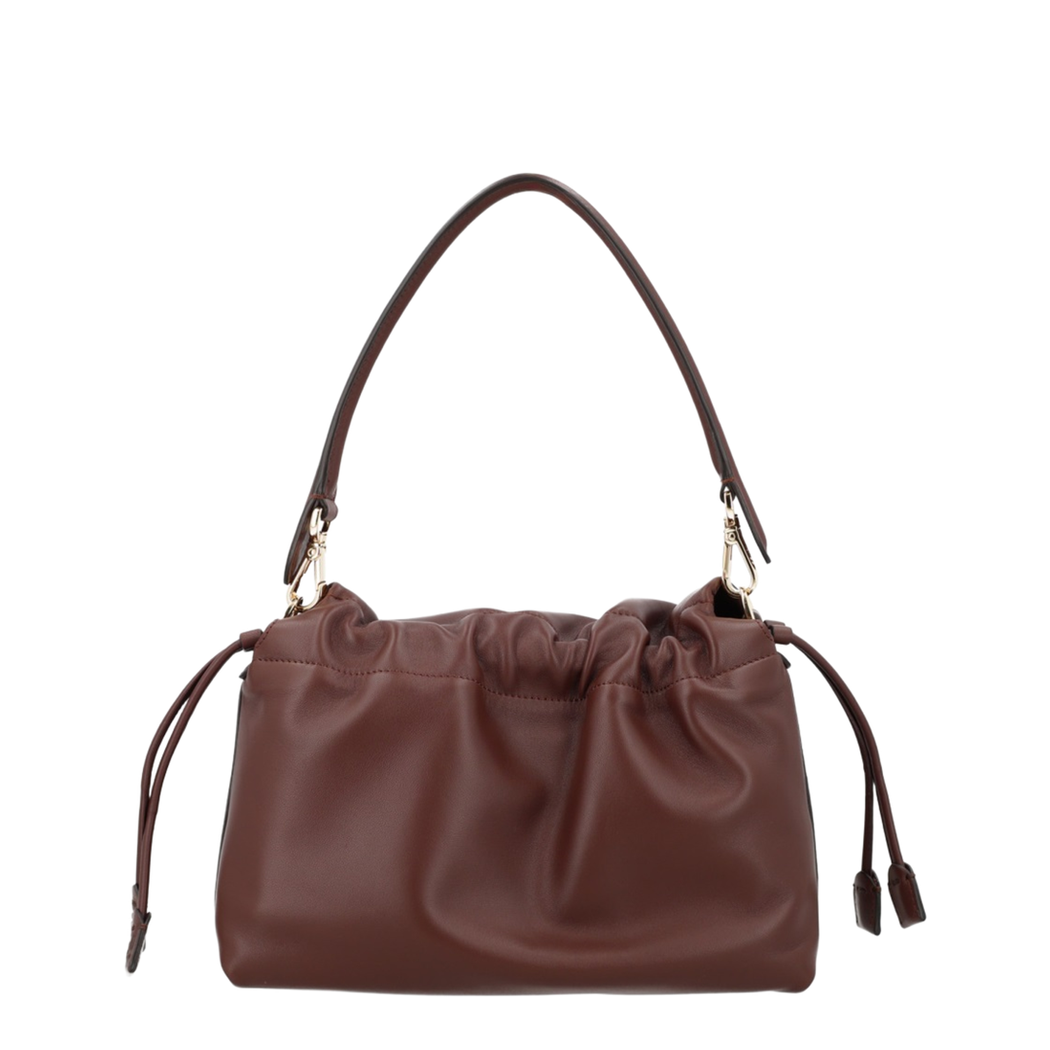 Mamma Baguette Medium Leather Shoulder Bag - Brown