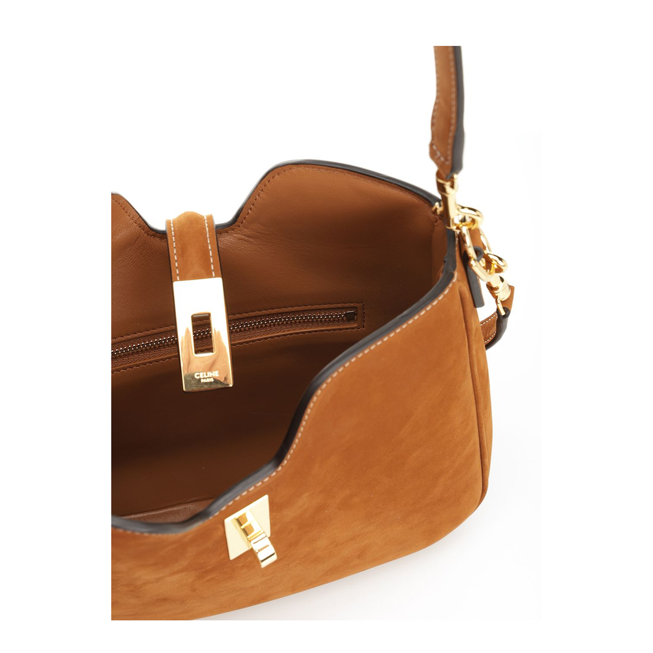 Small Camille 16 Soft Bag in Nubuck Calfskin