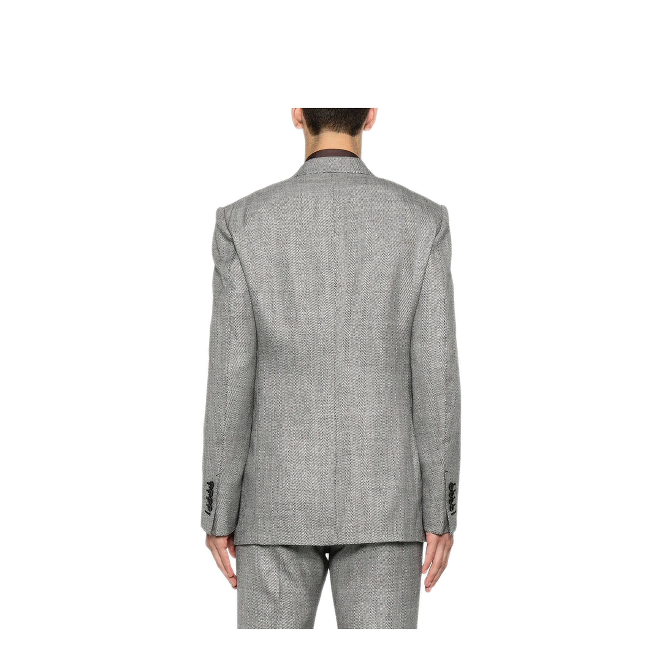 MAYFEYR - Tom Ford - Herringbone-Pattern Wool Blend Blazer - JDSG02WSS59NWA