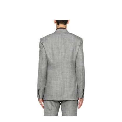 MAYFEYR - Tom Ford - Herringbone-Pattern Wool Blend Blazer - JDSG02WSS59NWA