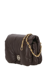 Goya Puffer Shoulder Bag, Gold Hardware