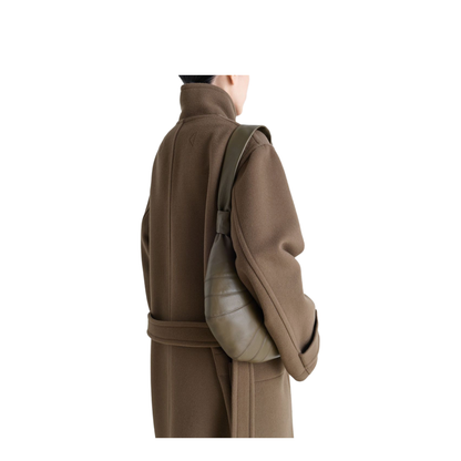 Croissant Small Leather Shoulder Bag