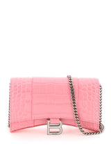 Pink Hourglass Shoulder Bag SHW