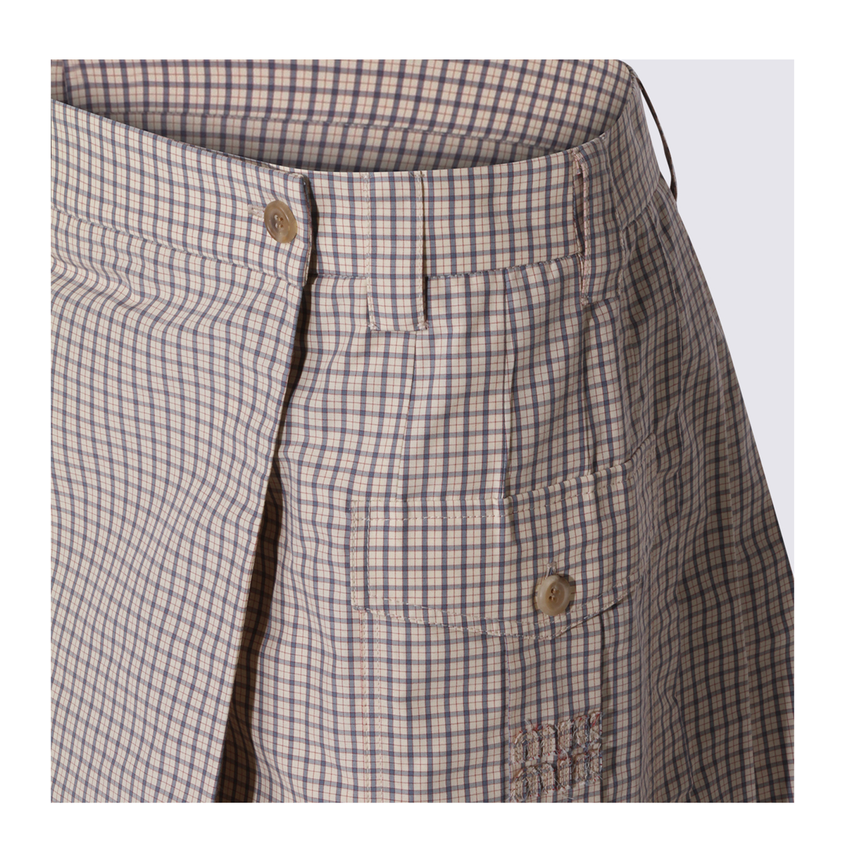 MAYFEYR - Miu Miu - Embroidered Nylon Blend Skirt - MG2642SOOO19CWF0036
