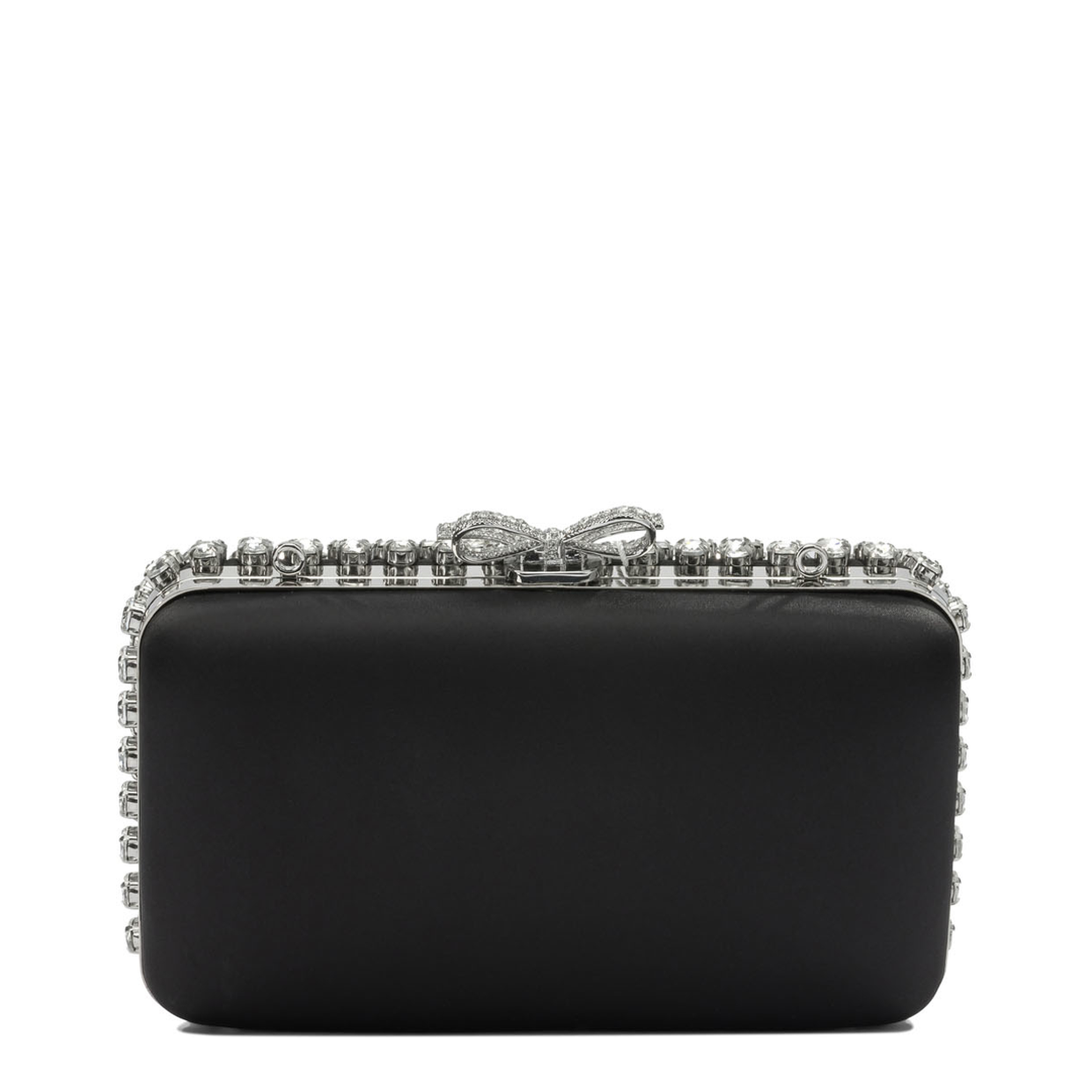 MAYFEYR - Self Portrait - Clutch With Crystals - SS26305ABBLACK