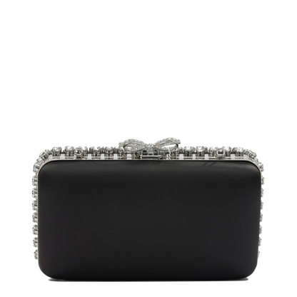MAYFEYR - Self Portrait - Clutch With Crystals - SS26305ABBLACK