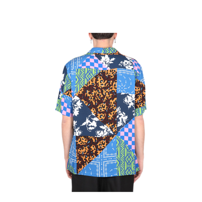 MAYFEYR - MARCELO BURLON COUNTY OF MILAN - Hawaii Mix Match Shirt - CMGG001S23FAB0024584