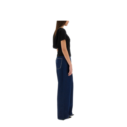 MAYFEYR - NINA RICCI - T Shirt With Back Neckline - 25PJTO029CO1094U9000