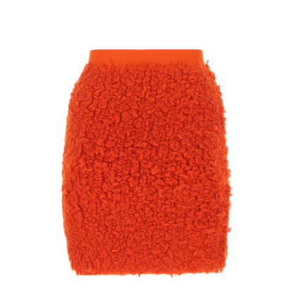 MAYFEYR - Bottega Veneta - Red Wool Blend Skirt - 701465V24U06022