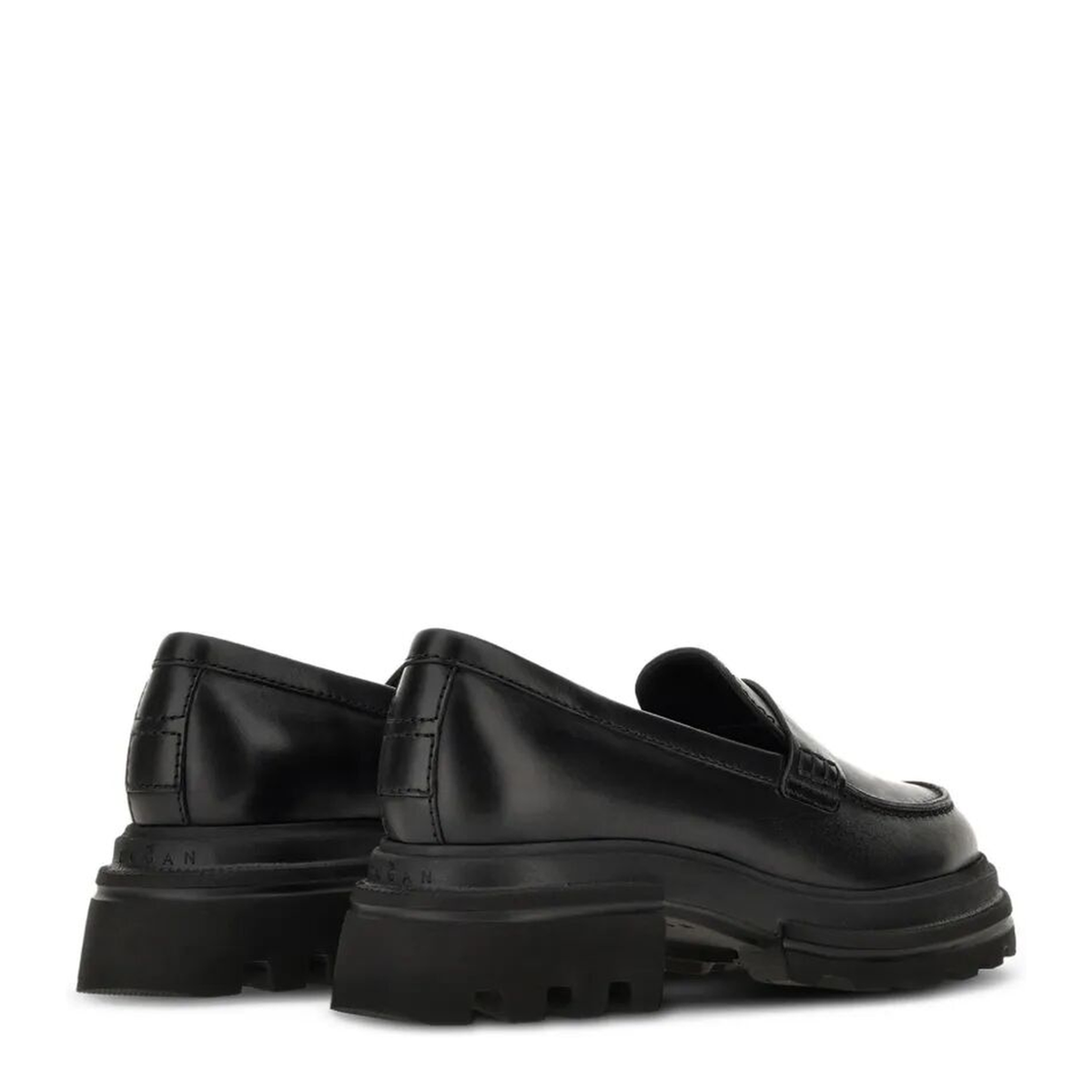 MAYFEYR - Hogan - Smooth Leather Workwear Sole Loafers - HXW6740FM5IKXTB999