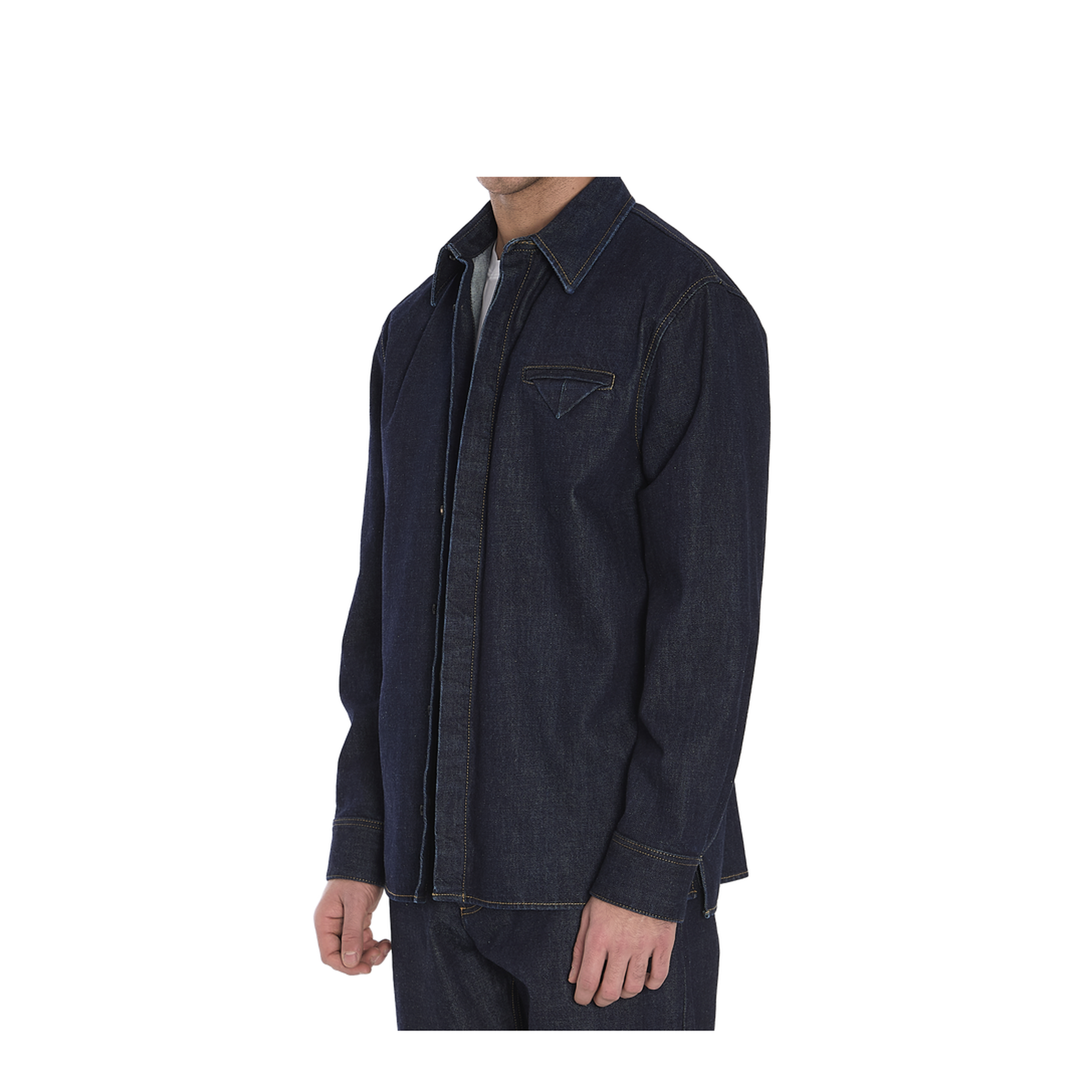 MAYFEYR - Bottega Veneta - Indigo Denim Shirt - 813523V0W204245