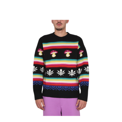MAYFEYR - MSGM - Wool Crew Neck Sweater - 3340MM13122757403