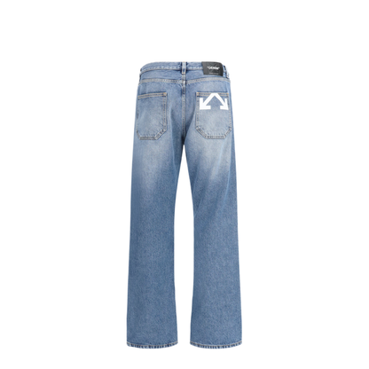 MAYFEYR - Off-White - Half Arrow Slim Relaxed Jeans - 44XYA18JS26D0024004000