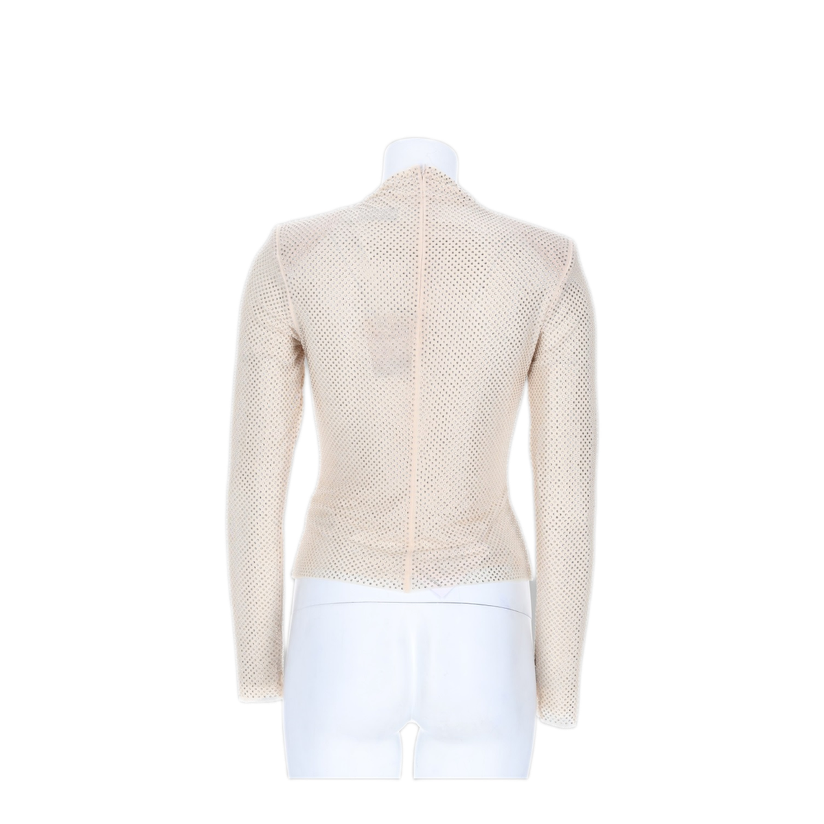MAYFEYR - Self Portrait - Top Con Cristalli - SC25002TCHCHAMPAGNE
