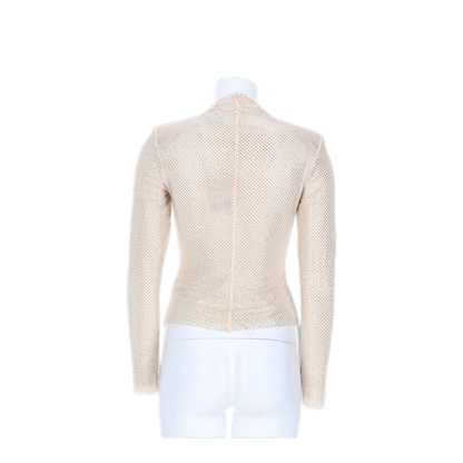 MAYFEYR - Self Portrait - Top Con Cristalli - SC25002TCHCHAMPAGNE