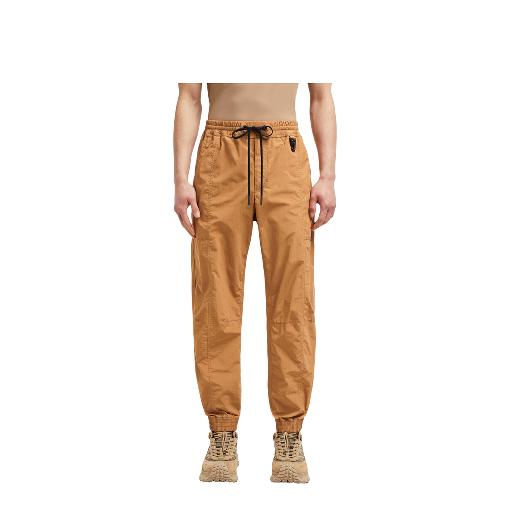 Light Brown Ripstop Jogging Trousers