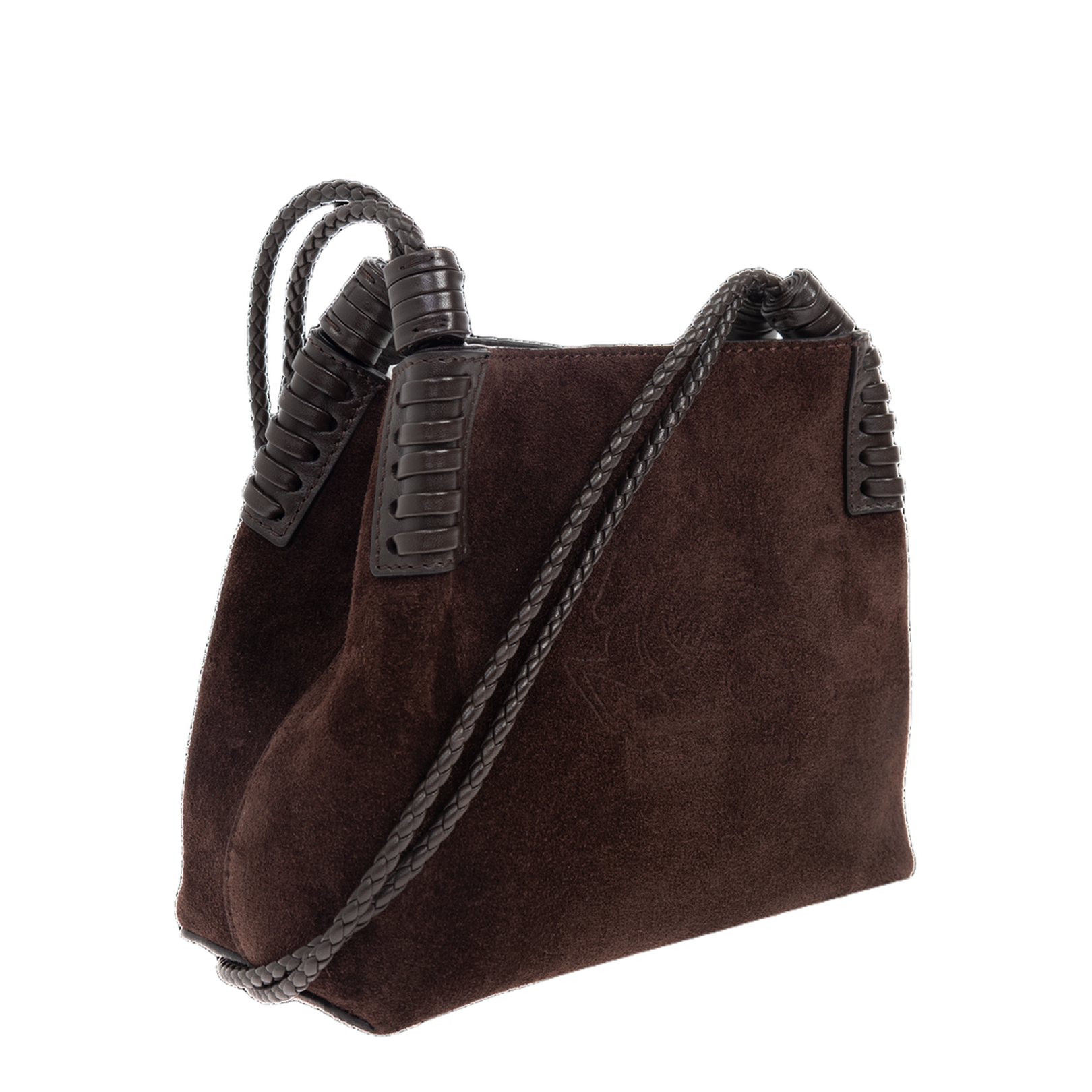 Mini Libra Tote Bag in Suede
