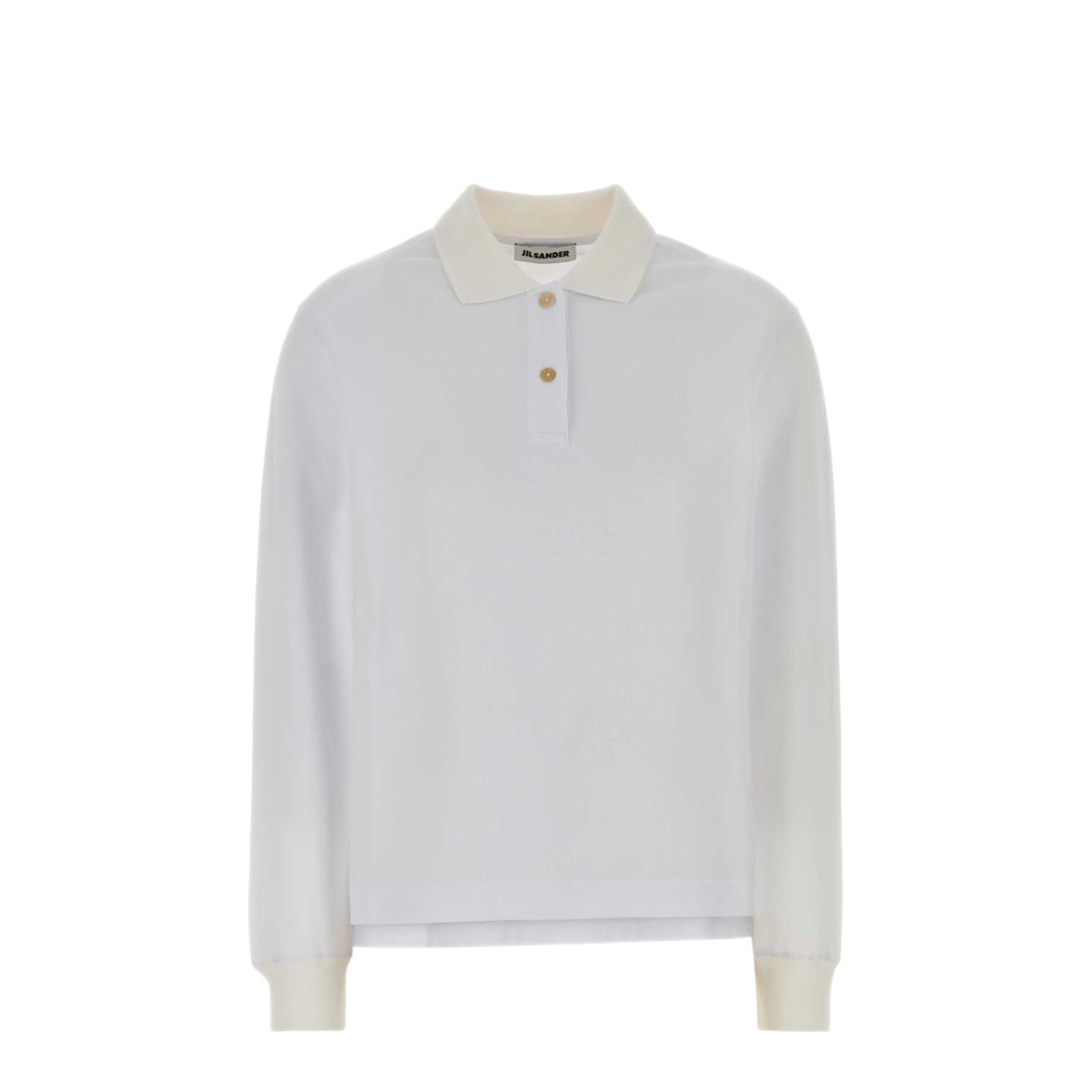 MAYFEYR - Jil Sander - White Piquet Polo Shirt - J02GL0121J20374100