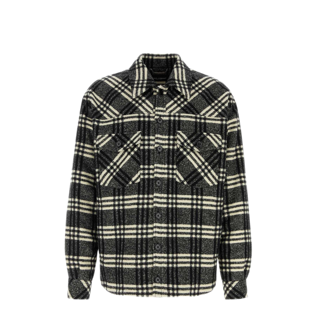 MAYFEYR - Dolce & Gabbana - Embroidered Stretch Wool Blend Overshirt - G9CKYTFQZAKS8100