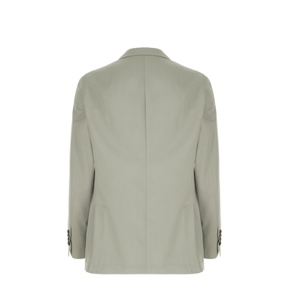 Men's Double-Breasted Blazer Green