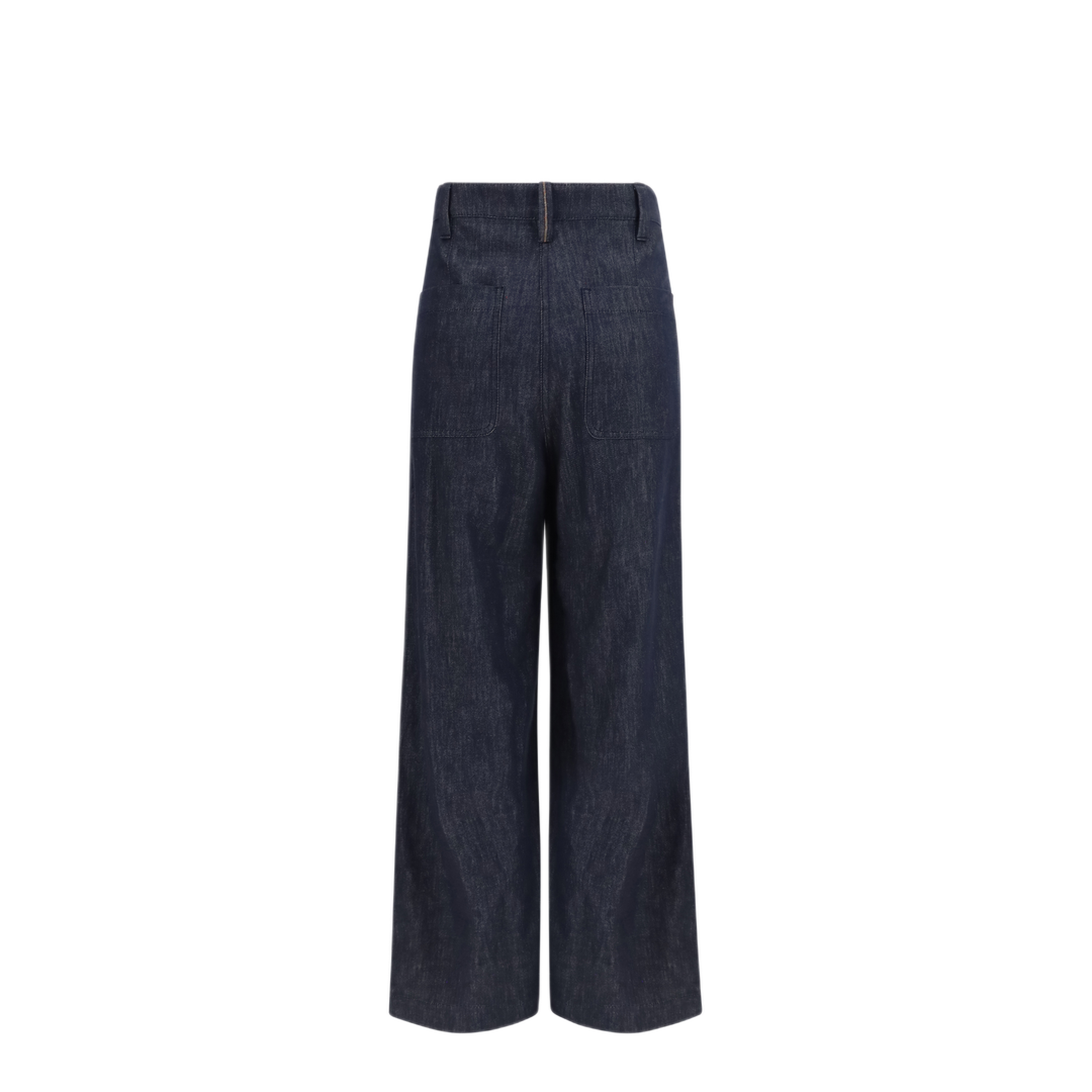 MAYFEYR - Brunello Cucinelli - Denim Effect Twill Wide Pants - MB125P5759