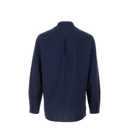 Navy Blue Cotton Shirts