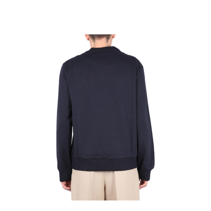 Cotton Sweatshirt with Front Logo