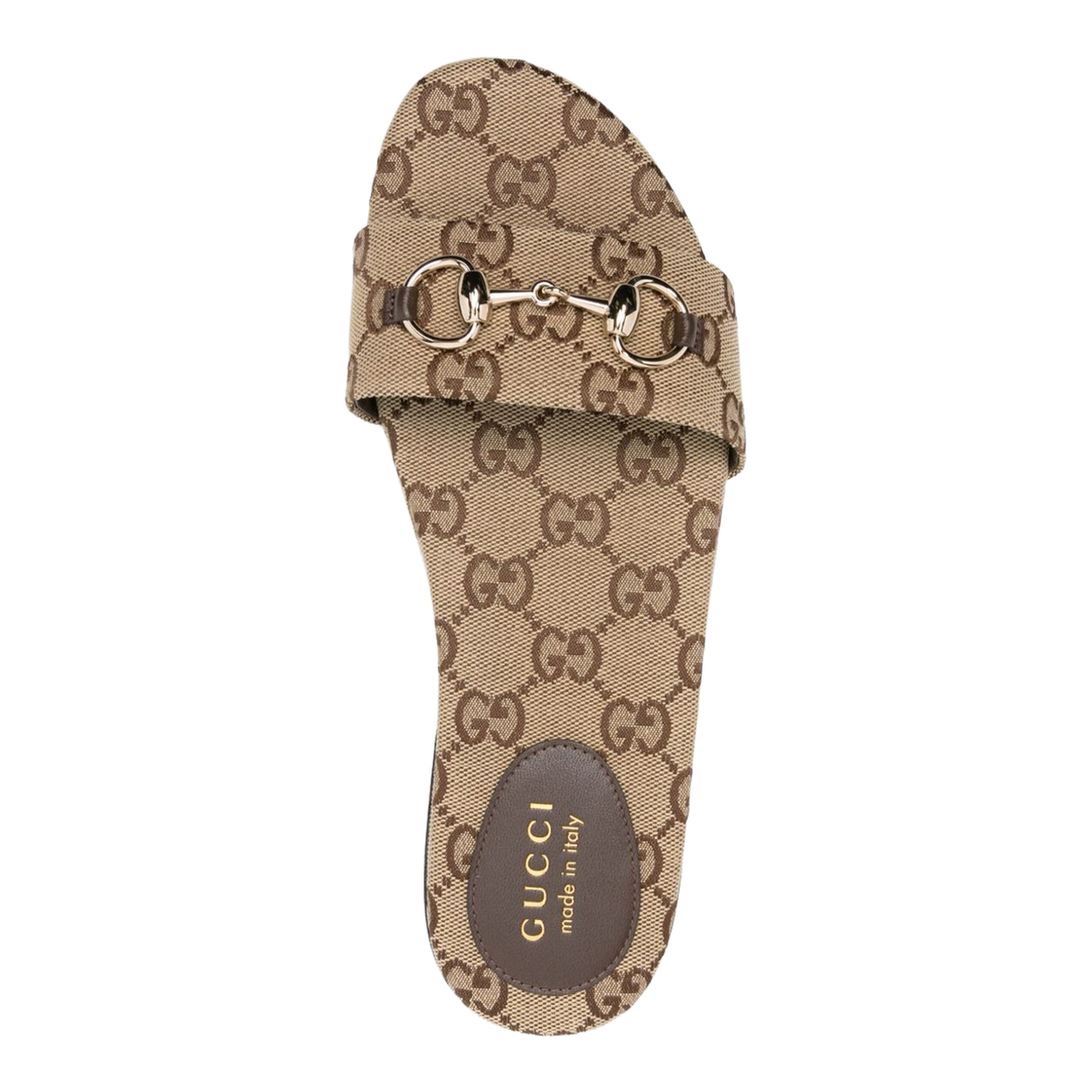 Slide Sandal with Horsebit