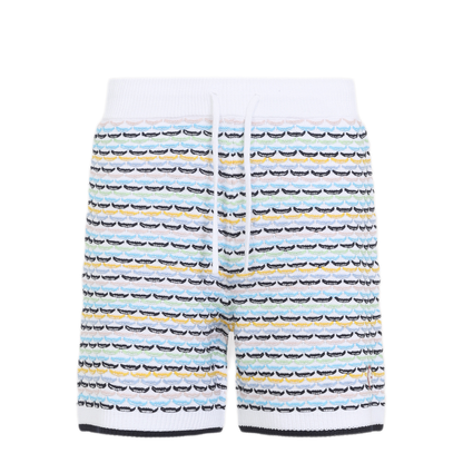 MAYFEYR - Casablanca - Tuck Stitch Short - MPF26KW121001MULTI