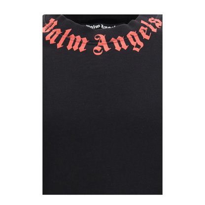 MAYFEYR - Palm Angels - Neck Logo Sweatshirt - PMBA08HS26FLE004