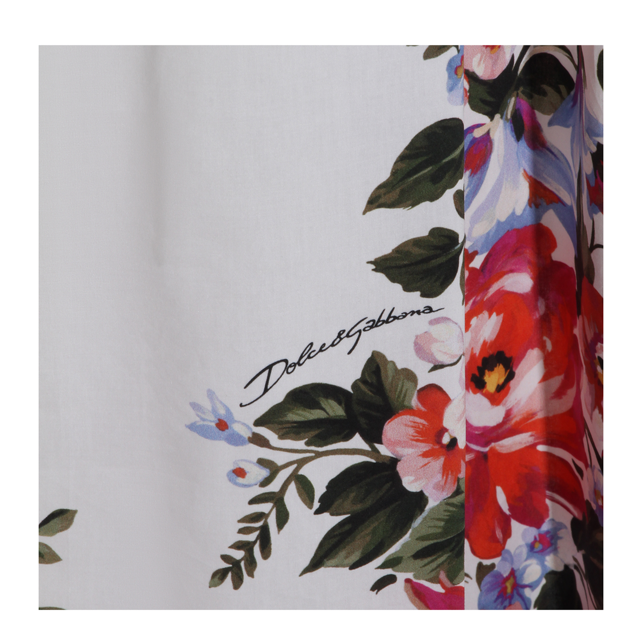 Long Skirt with a Floral Print