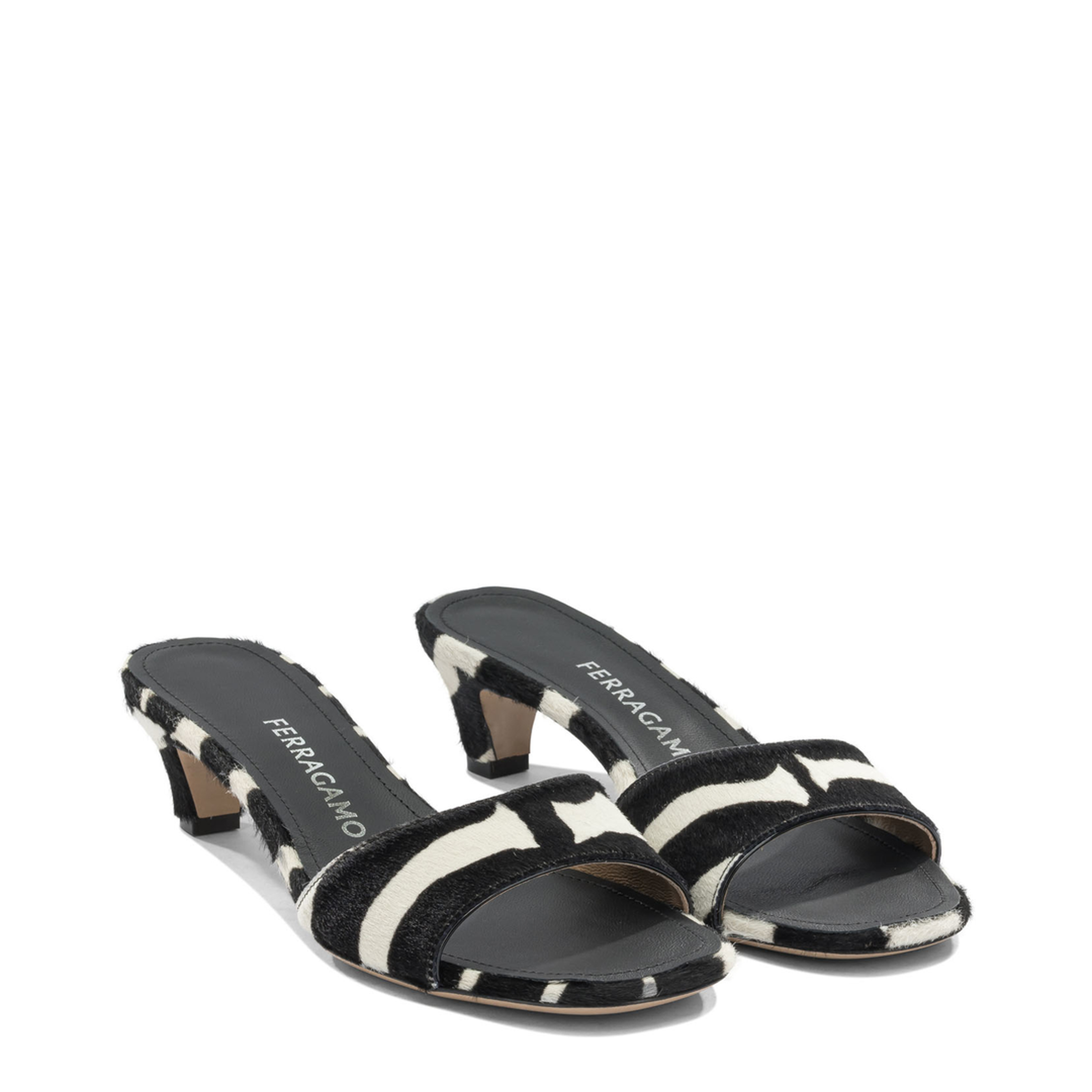 MAYFEYR - Ferragamo - 40Mm Pony Skin Sandals - 0790839