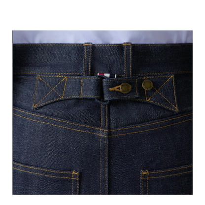 MAYFEYR - Thom Browne - Denim 5 Pockets Trouser In Japanese Selvedge Denim - MTU345SF1101415