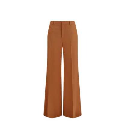 MAYFEYR - Chloè - High Waisted Flared Cotton Pants - CH26APA36066249