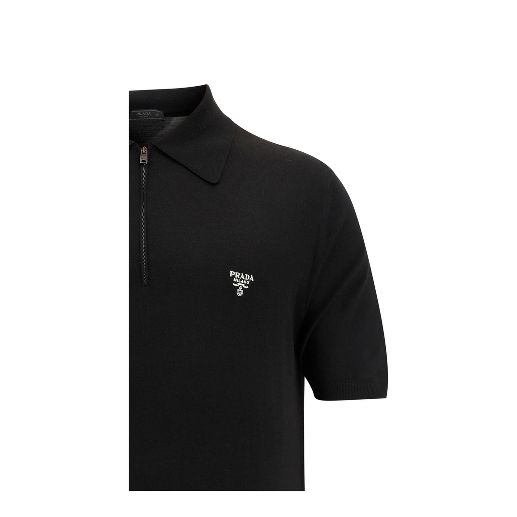 MAYFEYR - Prada - Virgin Wool Polo Shirt - UMB456S2311164