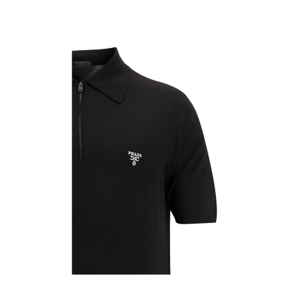MAYFEYR - Prada - Virgin Wool Polo Shirt - UMB456S2311164