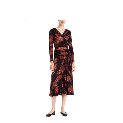 Long Dress with Floral Print