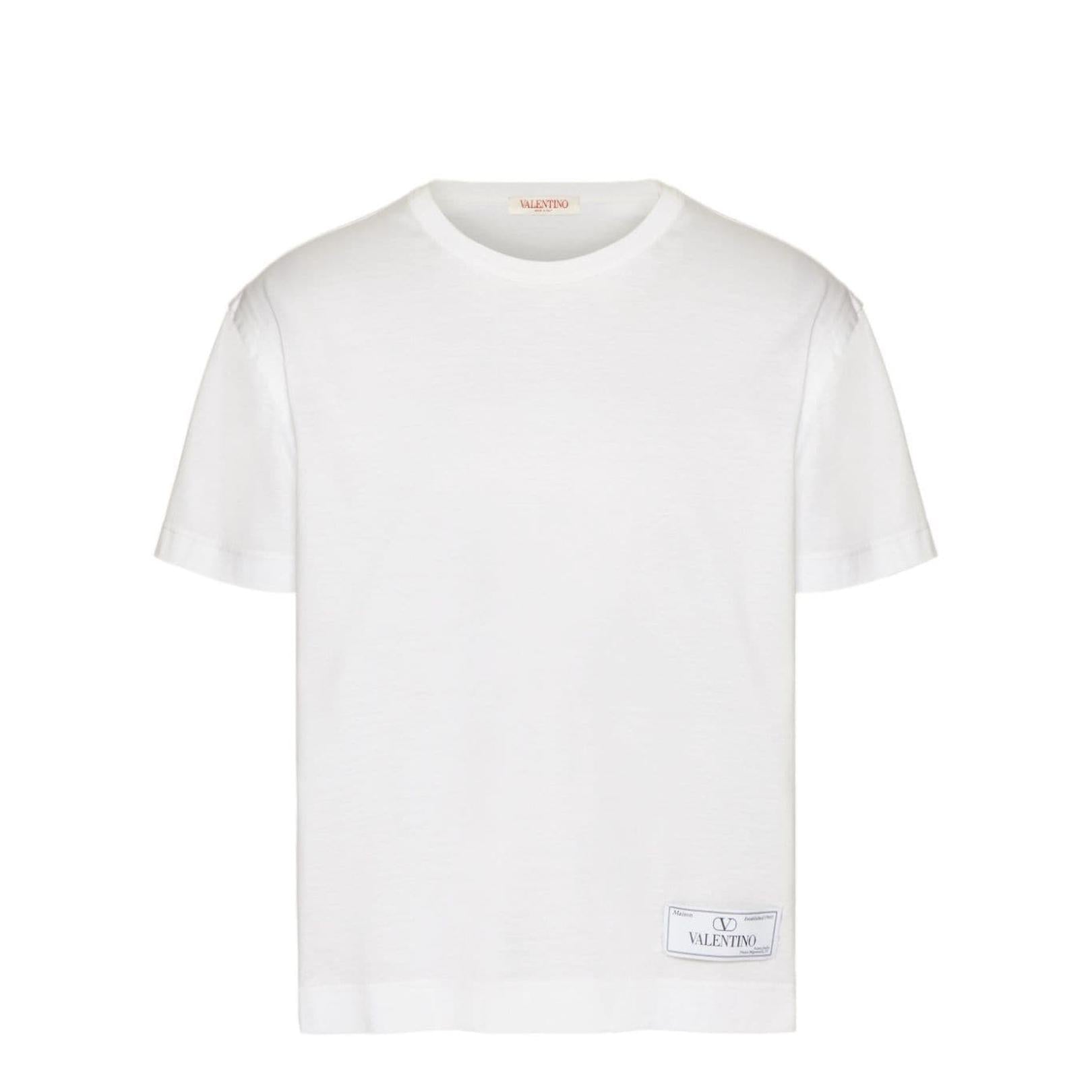 Valentino T-shirts and Polos White