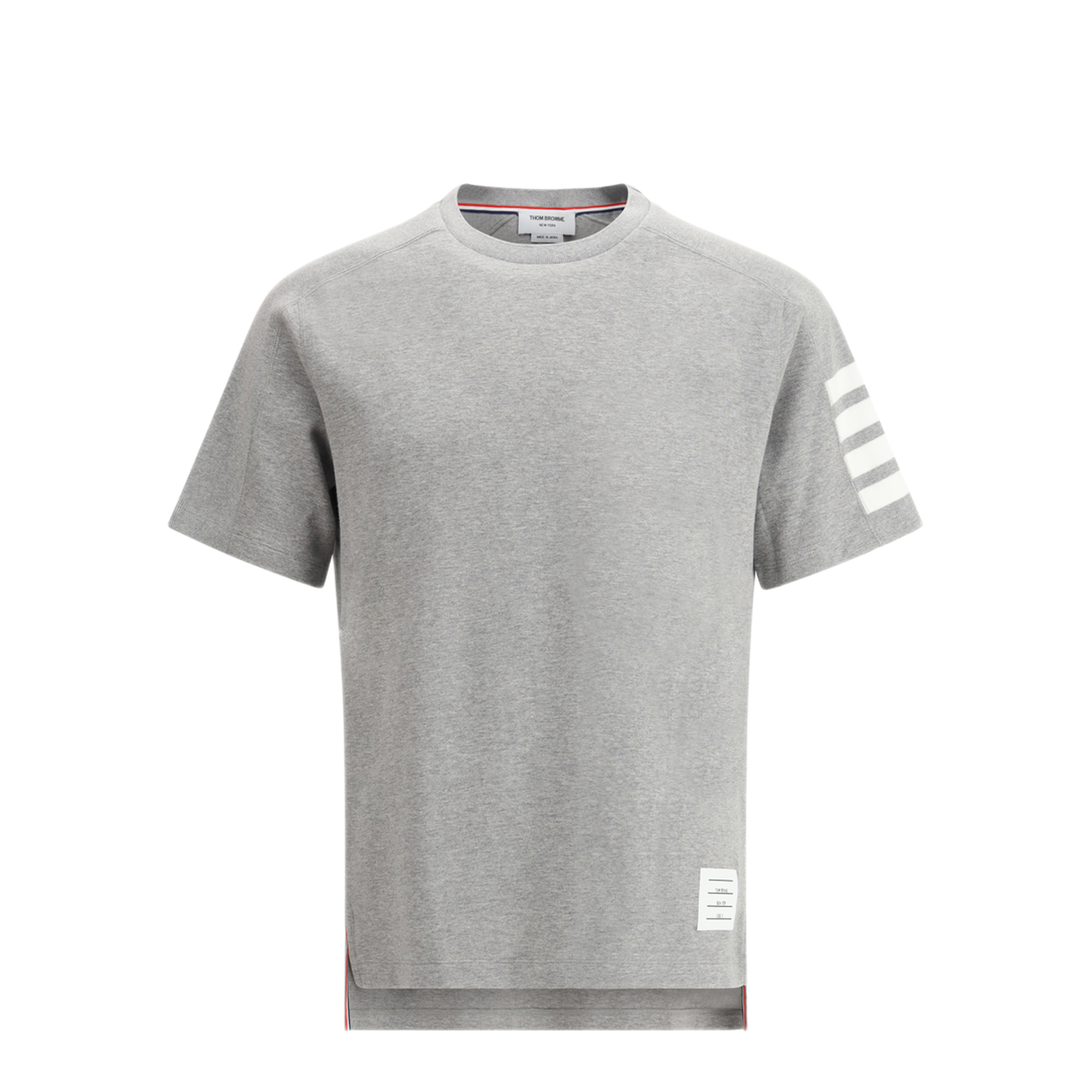 MAYFEYR - Thom Browne - T Shirt With Horizontal Bands - MJS246A07323055