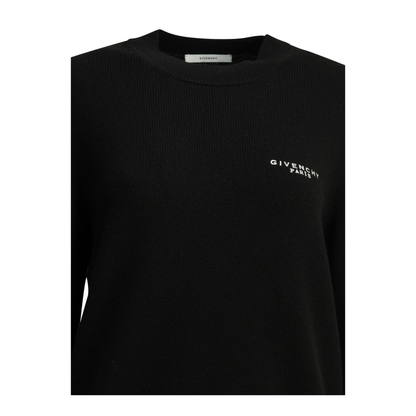 MAYFEYR - Givenchy - Crewneck Sweater With Logo - BW90VW4ZTA001