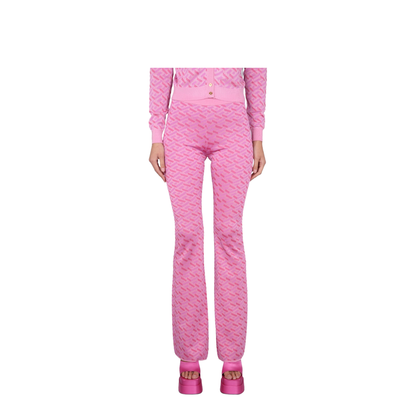 23 SS Jacquard Pants with Greek Print