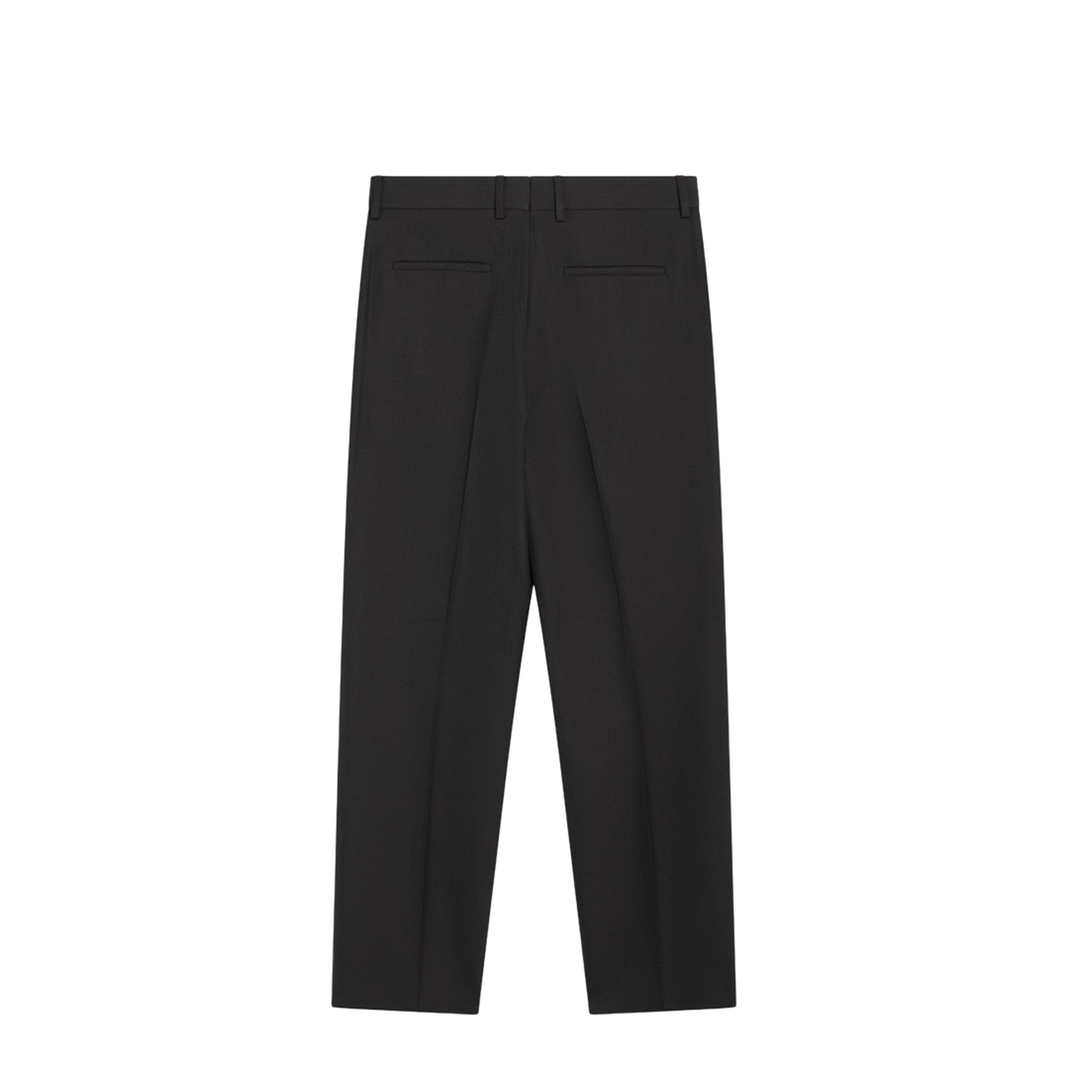 Brown wool trousers