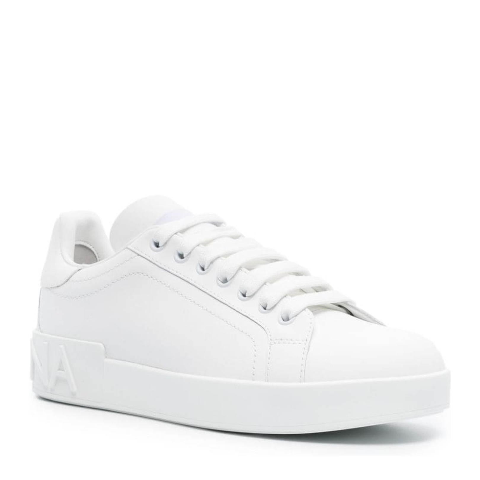 Smooth Grain Laceup Sneakers